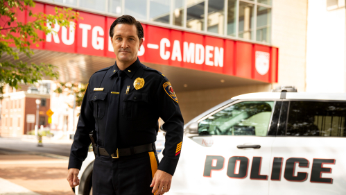 Rutgers-Camden Police Cheif Kevin Lutz