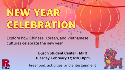 Lunar New Year celebration at Rutgers