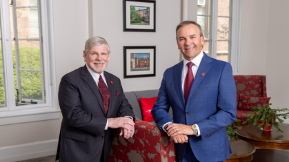 Phil Scalo, at left, and Roberto Muñiz 