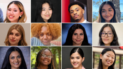 A collage of Gilman Scholars