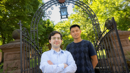 Rising Seniors Alan Levita and Albert Zou will study abroad this summer, learning new languages.
