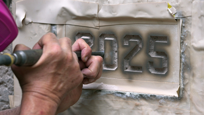 Class of 2025 Etched into Kirkpatrick Chapel 