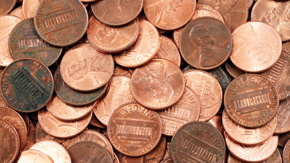 pennies