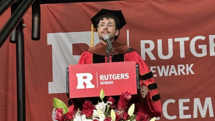Ramy Youssef At Rutgers Newark Commencement