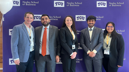 Student winners of the case competition