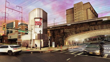 Rendering of the new New Brunswick train station 