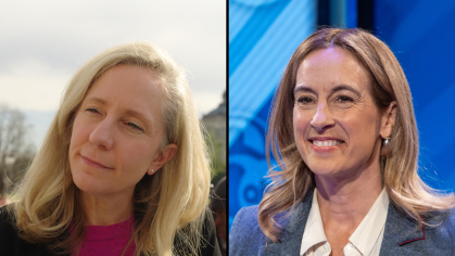 Abigail Spanberger (left) and Mikie Sherrill