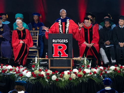 President Tate's Inauguration at Rutgers' 22nd President