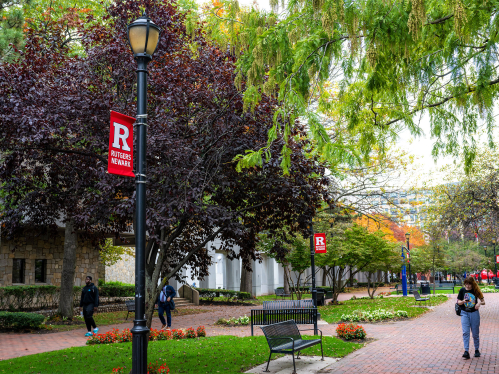 Newark Campus on a fall day