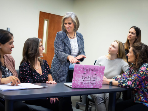 Rutgers school of nursing research students