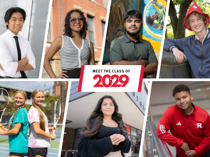 Mosaic of first year students