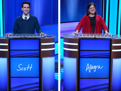 Rutgers alum Scott Riccardi, and Rutgers grad student Allegra Kuney will compete in Jeopardy!'s Tournament of Champions in January 2026 