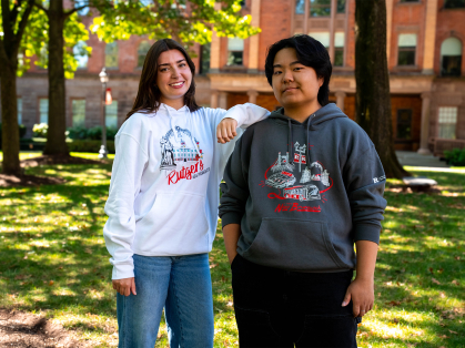 Sarah Virgilio and Elliot Dong