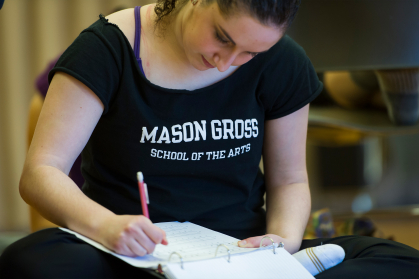 Mason Gross student