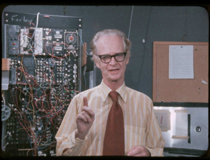 A scene from "B. F. Skinner Plays Himself," a documentary on the life and works of the acclaimed psychologist.