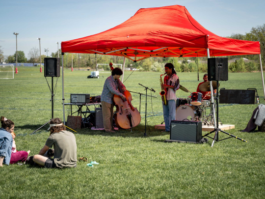 Treeplanting festival music vendors